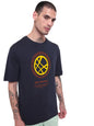 Bewakoof Mens Doctor Strange Graphic Print 100% Cotton T-Shirt- Oversized Fit, Round Neck, Half Sleeves Blue