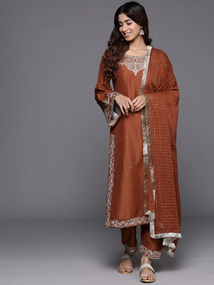 Varanga WomenS Cotton Regular Kurta, Kurta Bottom Set With Dupatta Set  Comfortable & Stylish Ethnic Wear For Women