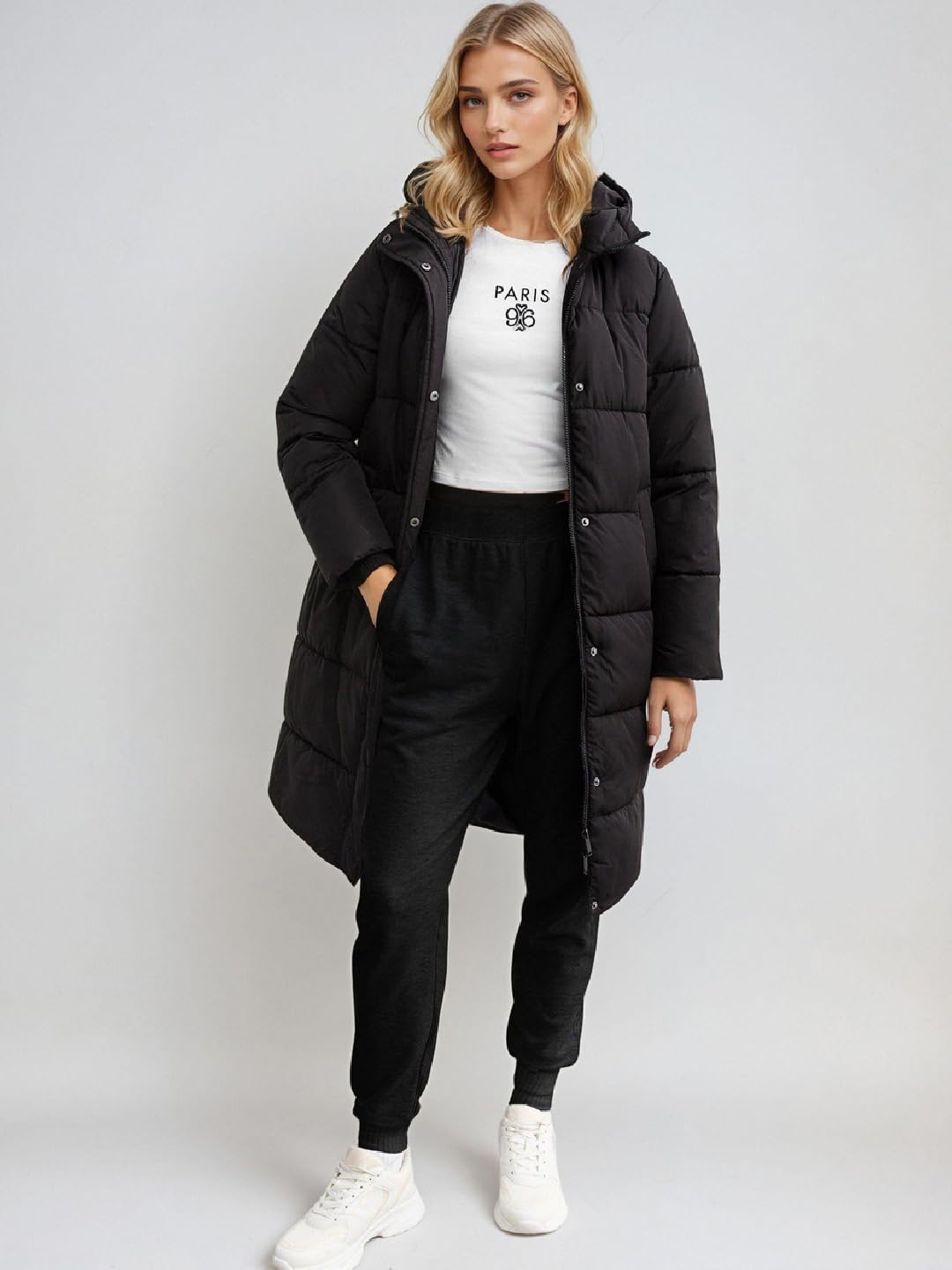 Kotty WomenS Comfortable Stylish And Fashion Stretchable And Versatile Trackpants (Black,26)