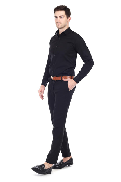 Xjarvis Clifton Men’s Regular Fit Cotton Blend Full Sleeve Shirt with Pocket – Casual & Formal