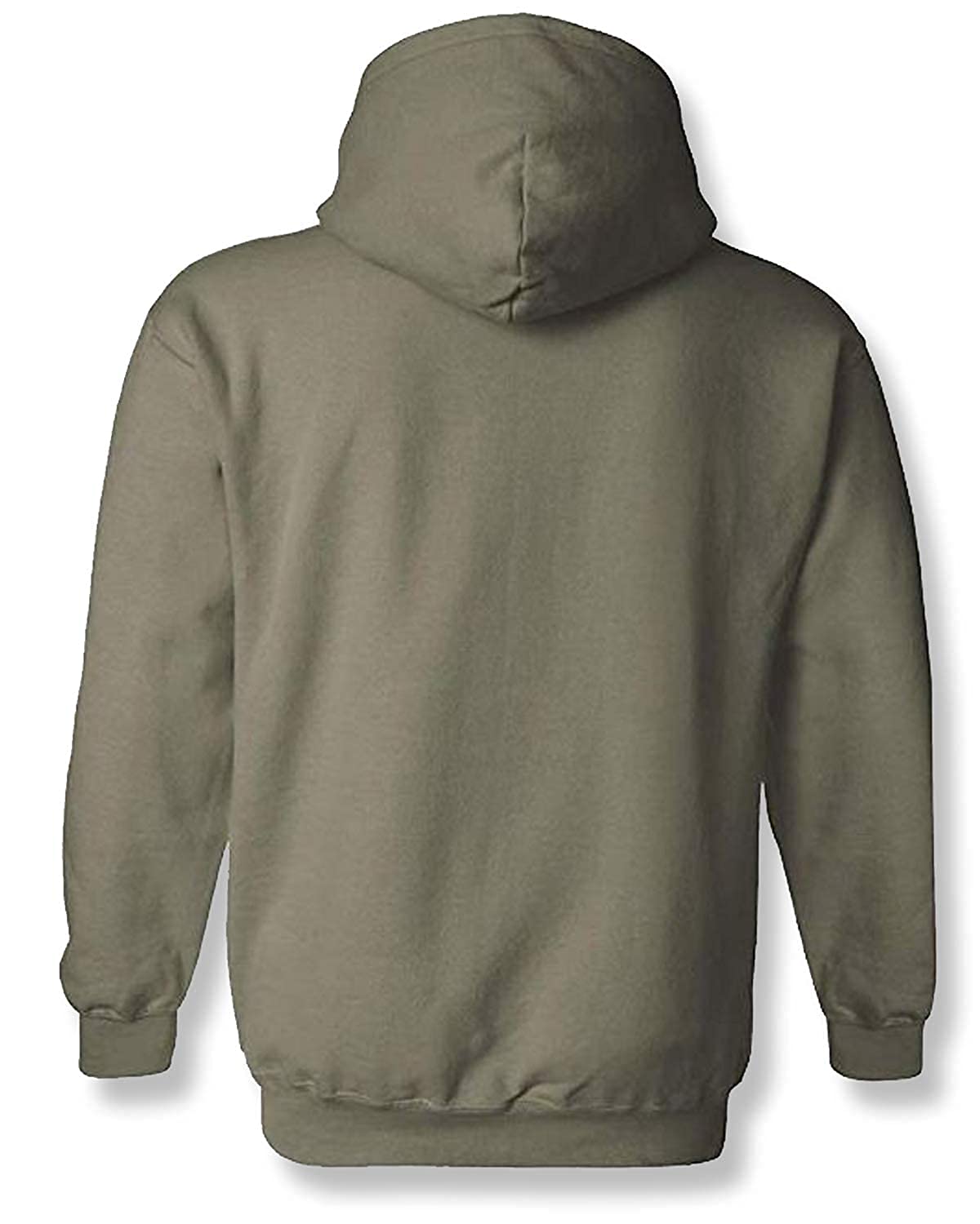 ADRO Men's Cotton Hooded Hoodie (H-B-STO-OL_Olive)