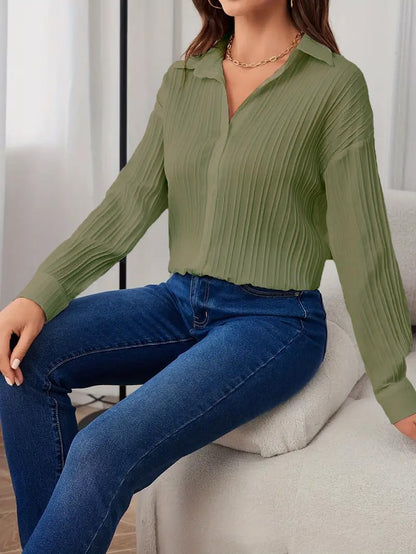 CB-COLEBROOK Oversized Textured Beach Summer Shirt for Women | Shirts for Womens Stylish Western | Long Shirt Top | Casual Shirt