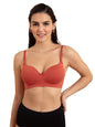Nykd (Nyb198 Cotton Lightly Padded & Non Wired T-Shirt Bra For Women | Medium Coverage Bra With Soft Detachable Straps | Ideal F