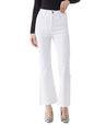 Miss Chase WomenS White Bootcut High Rise Regular Stretchable Denim Jeans (Mcaw21Den10-86-82-26, White, 26)