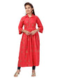 Aarika Girl's Cotton Regular Tunic Shirt (MR_KURTI-K-254_Gajri
