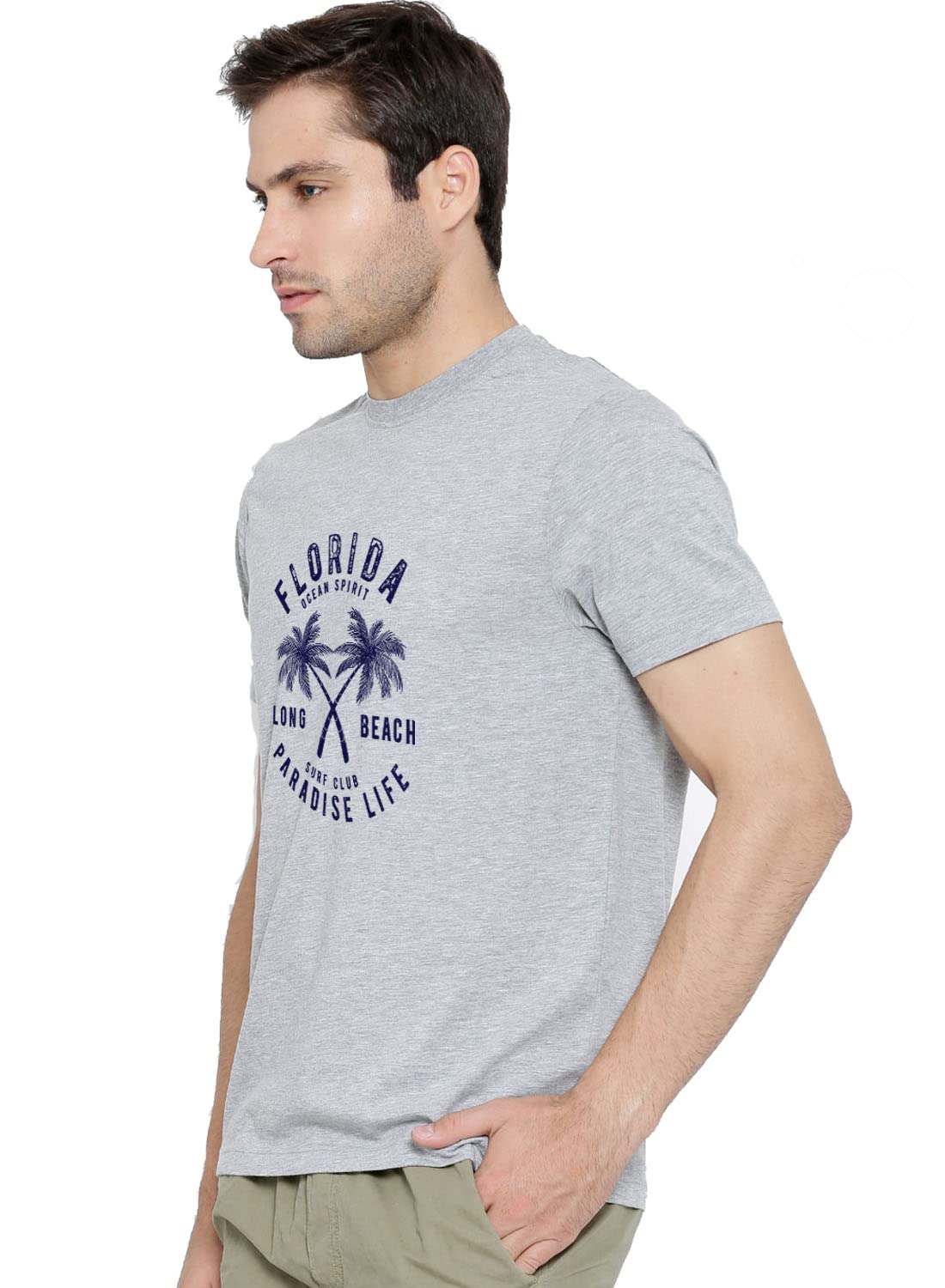 ADRO Florida Paradise Life Mens Printed T-Shirt