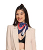 Greciilooks WomenS Crepe Silk Square Scarf