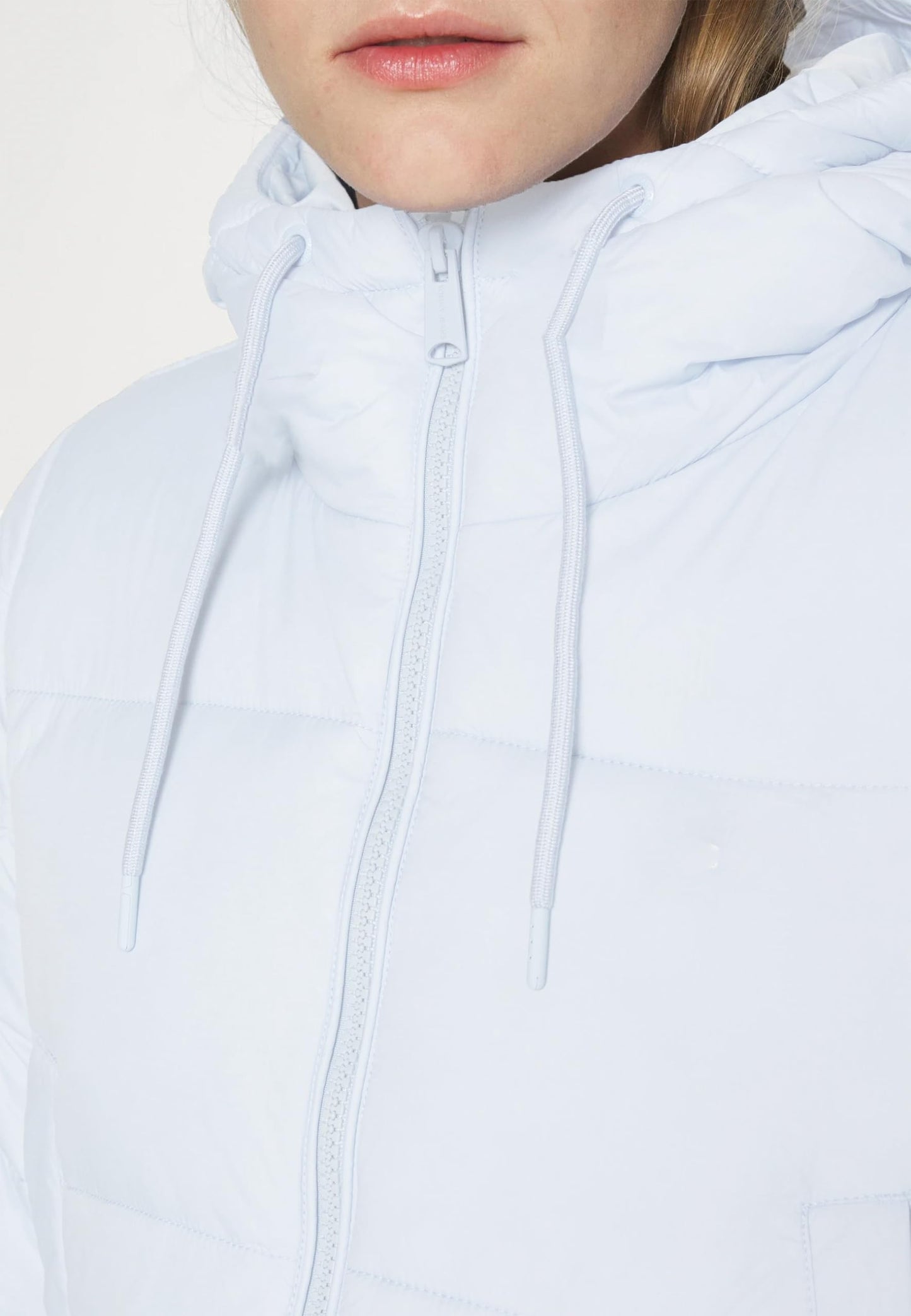 Kotty Women Full Sleeve Solid Hooded Puffer Jacket