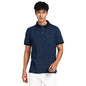 Turtle Men 100% Cotton Indigo Slim Fit Navy Polo T-Shirt