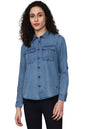 Allen Solly Women Regular Fit Solid Casual Full Sleeve T-Shirt