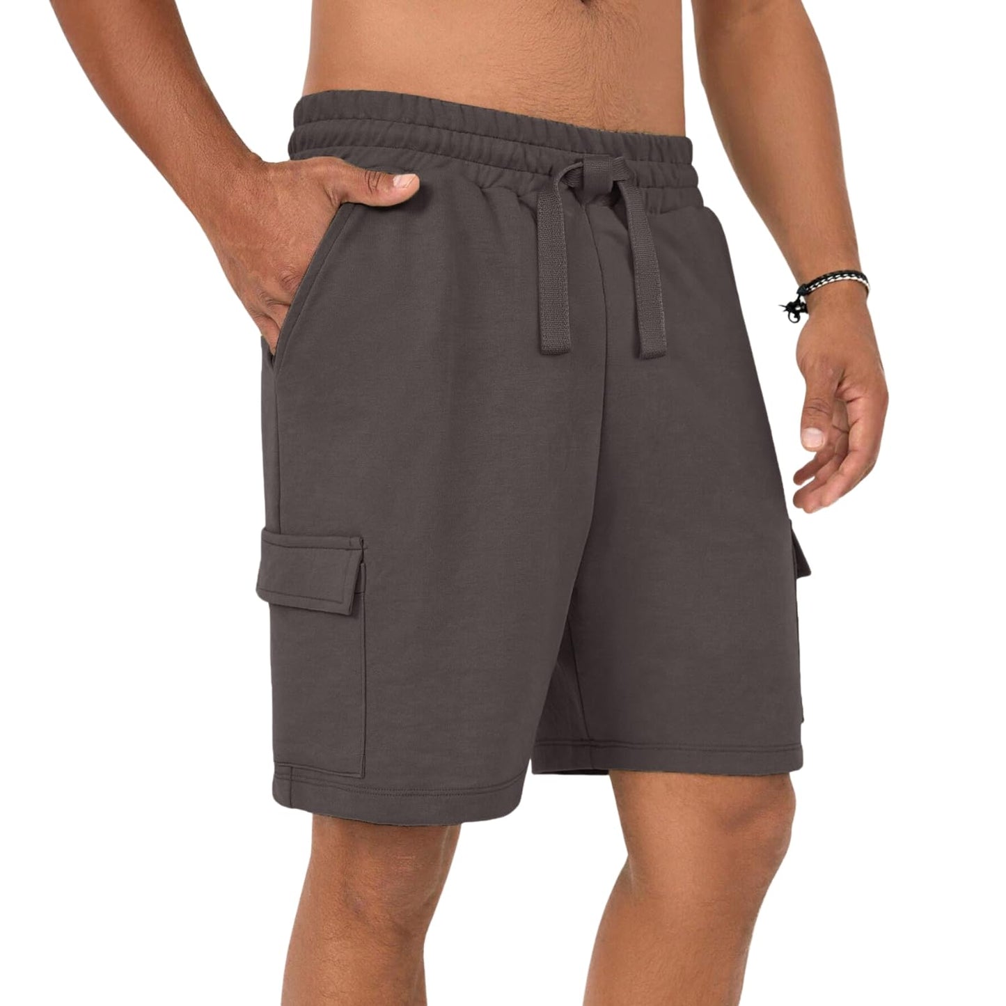 Nobero MenS Cargo Shorts (1M-Bwsh-R0082_Eiffel Tower