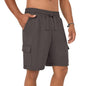 Nobero MenS Cargo Shorts (1M-Bwsh-R0082_Eiffel Tower