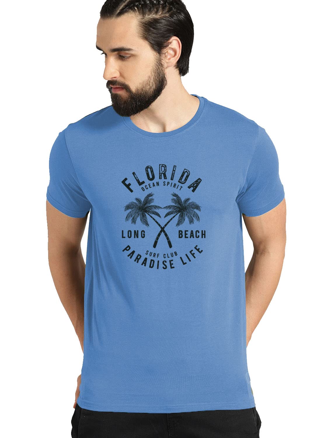ADRO Florida Paradise Life Mens Printed T-Shirt