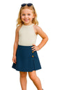 A.T.U.N. (ALL THINGS UBER NICE) Girls Stylish Two Piece Outfit Set with Sleeveless Tank Top and Skort | Casual Summer Clothing