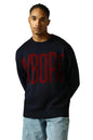 Hubberholme Men Knitted Acrylic Oversized Fit Round Neck Long Sleeve Sweaters