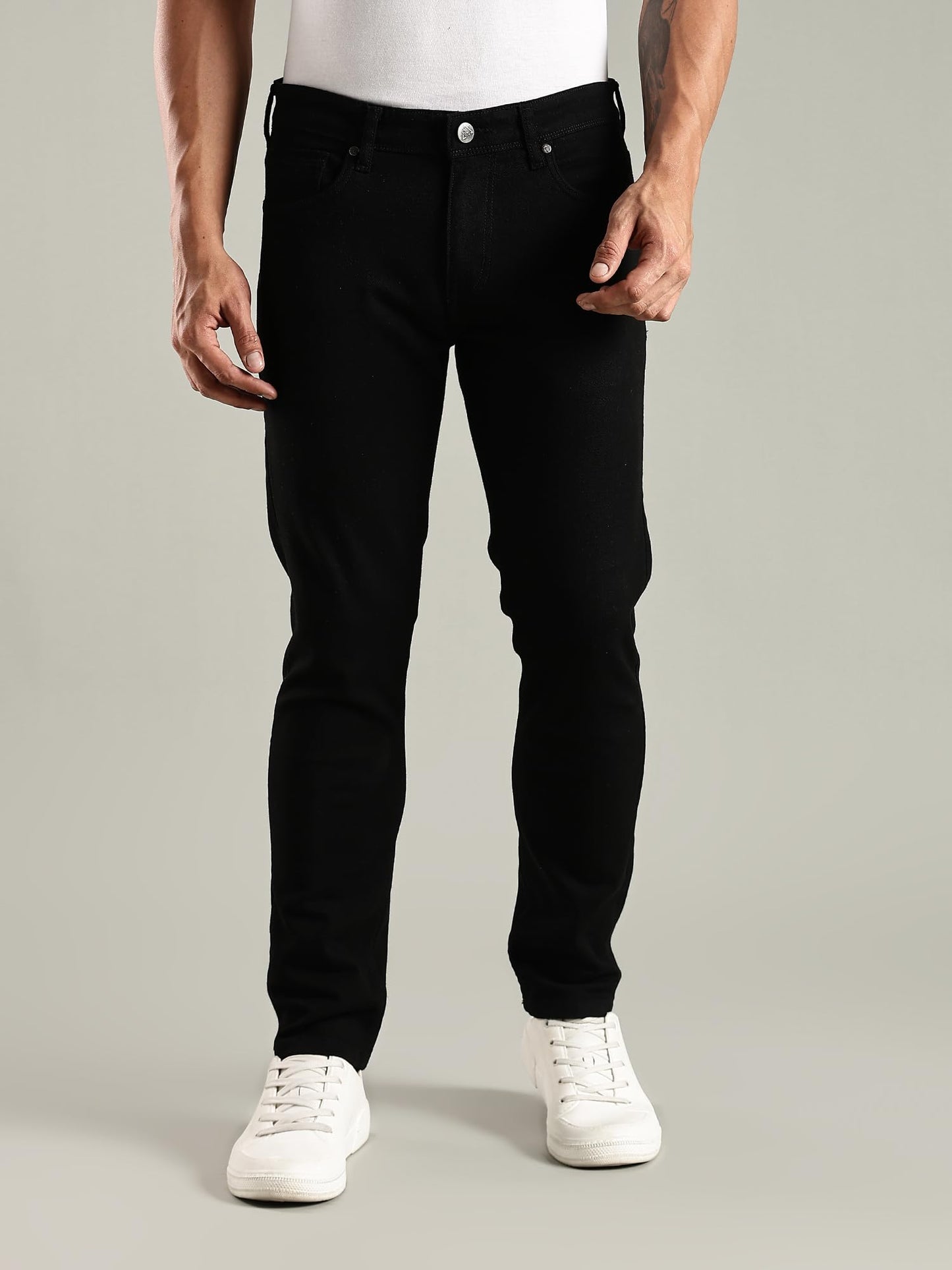 Thomas Scott Mens | Mild Fade | Slim Fit | Denim | Regular Wear | Stretchable | Casual Jeans for Men
