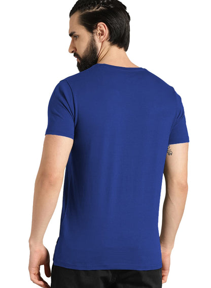 ADRO You Decide Mens Printed T-Shirts (RNR-M-DEC-RB_Royal Blue)