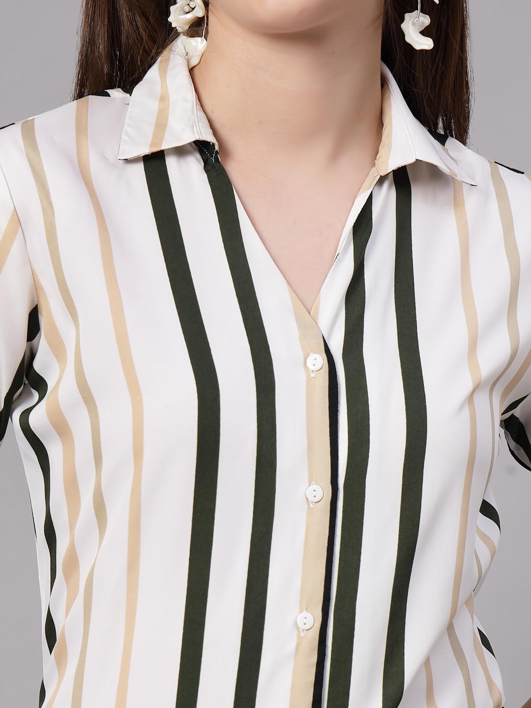 Style Quotient Women Multi Color Formal Shirt