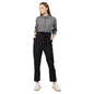 Rare Women'S Polyester A-Line Maxi Casual Dress (Ep6044_Black_Medium)