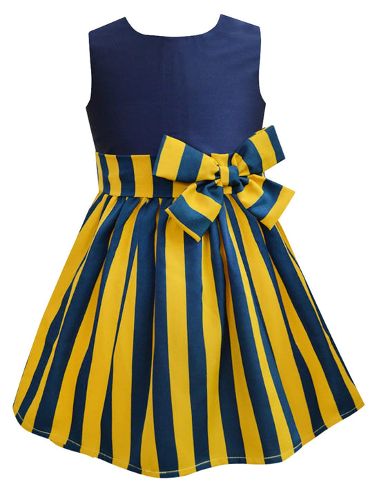 A.T.U.N. (ALL THINGS UBER NICE) Baby-Girls Polyester Fit and Flare Knee-Length Casual Dress (GDRS) 
