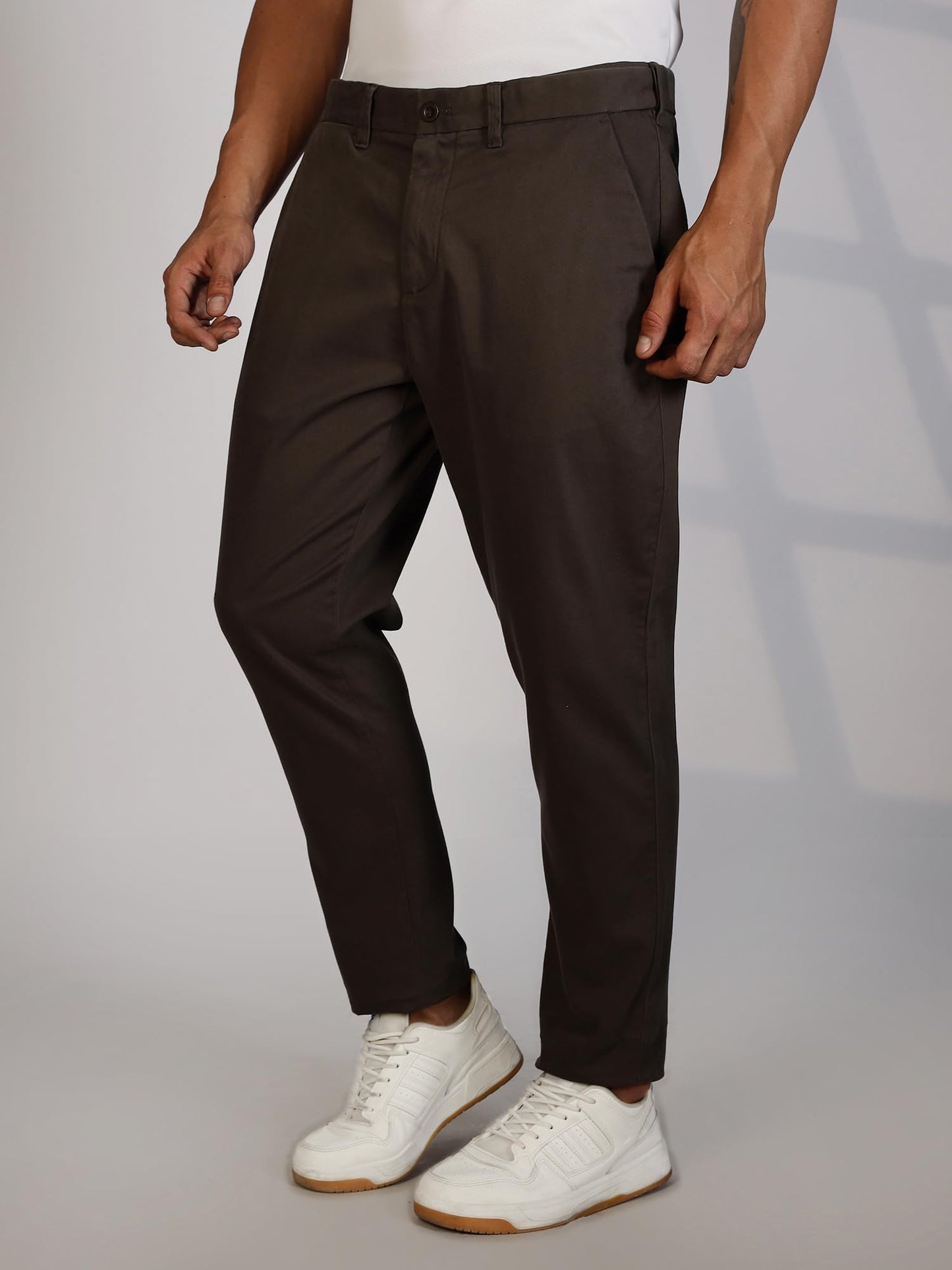 Thomas Scott | Mens | Slim Fit | Cotton Blend | Breathable Fabric | Stretchable Fabric | Casual | Semi Formal | Trouser | Chino