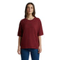 Pepe Jeans Women'S Oversized Fit T-Shirt (Pl506096_Burnt Red