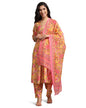 Leriya Fashion Cotton Alia Cut Kurta Set For Women| Alia Cut Anarkali Set For Women | Embroidery Kurta Set For Women| Kurta & Pa