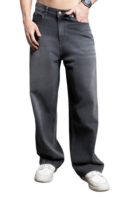 High Star MenS Relaxed Jeans (Hsmjns2412_Black_2