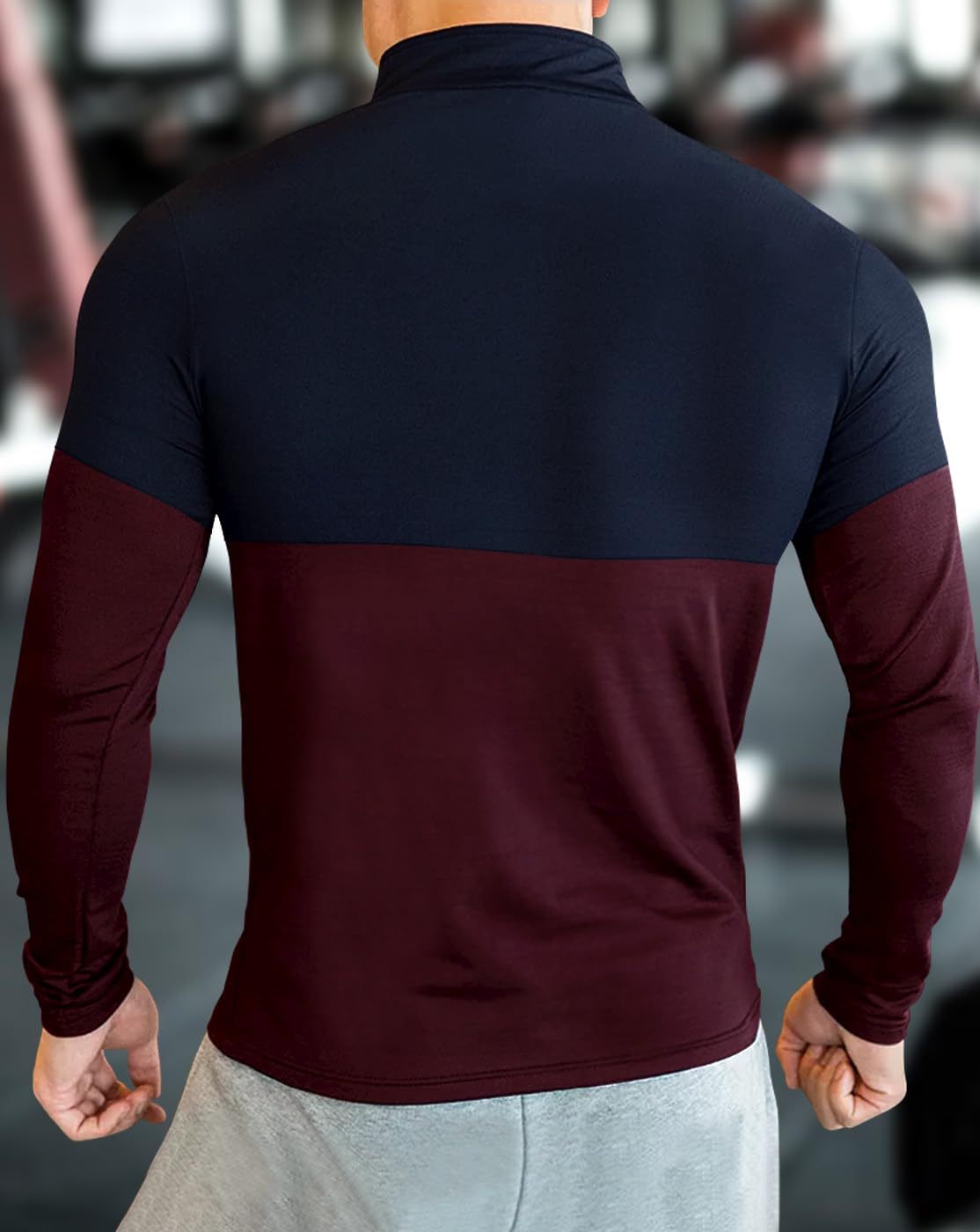 Noble Monk MenS Active Wear Regular Fit T Shirt |Full Sleeves |Casual T-Shirt For Men