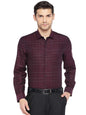 Turtle Men 100% Cotton Grey Solid Slim Fit Formal Shirt