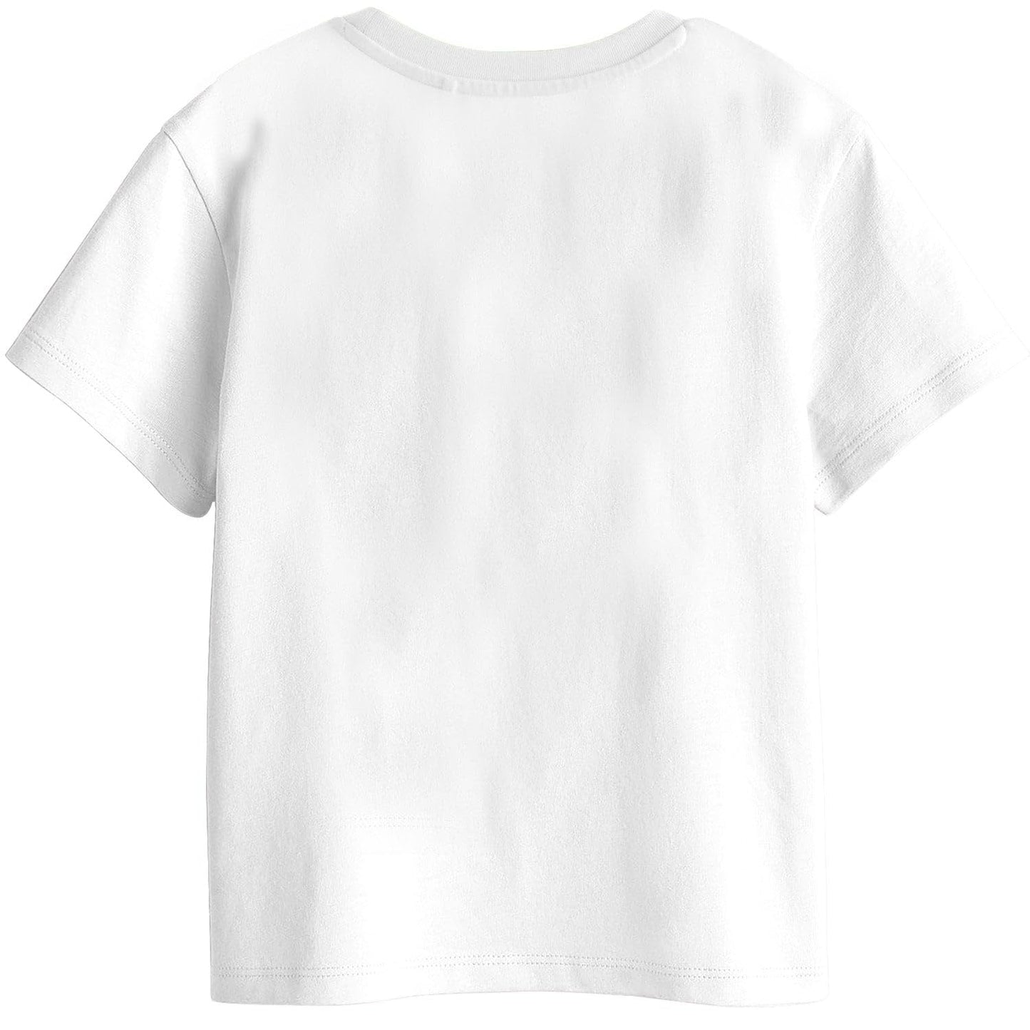 Bon Organik Girls Regular Fit T-Shirt (BON11400_White