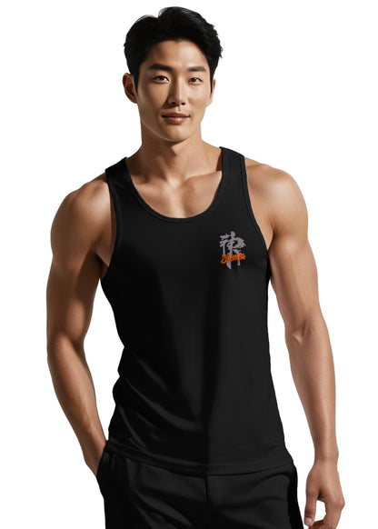 Peppyzone Mens Regular Fit Vest (TT-Trendy50_Black