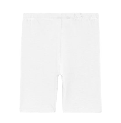 Kyda Kids GirlsS Stretchable Anti Bacterial Cycling Shorts, Yoga & Workout Gym Shorts (Pack Of 3) White
