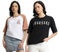 Juneberry Pure 100% Cotton Oversized Loose Baggy Fit Drop Shoulder Latest Aesthetic & Cool Graphic Prinred Half Sleeve T-Shirts
