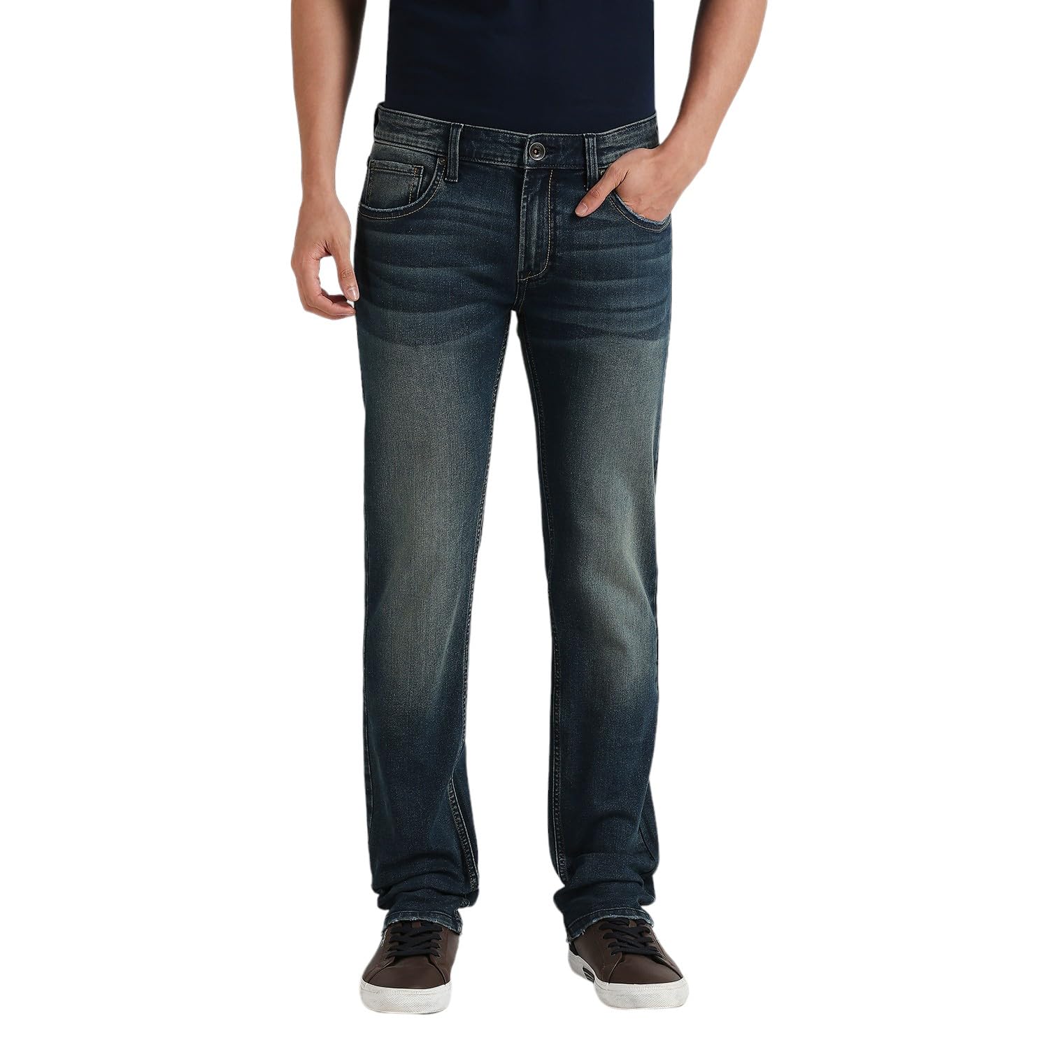 Pepe Jeans MenS Slim Jeans (Pm207715R033_Indigo Dark Used Blue