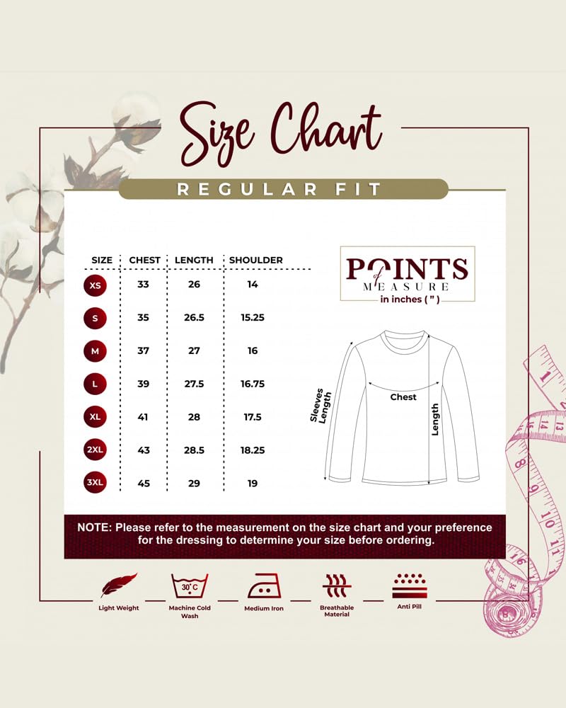 Noble Monk MenS Active Wear Regular Fit Round Neck T Shirt |Full Sleeves |Solid Pattern | Dry Fit T-Shirt For Men Wine Melange