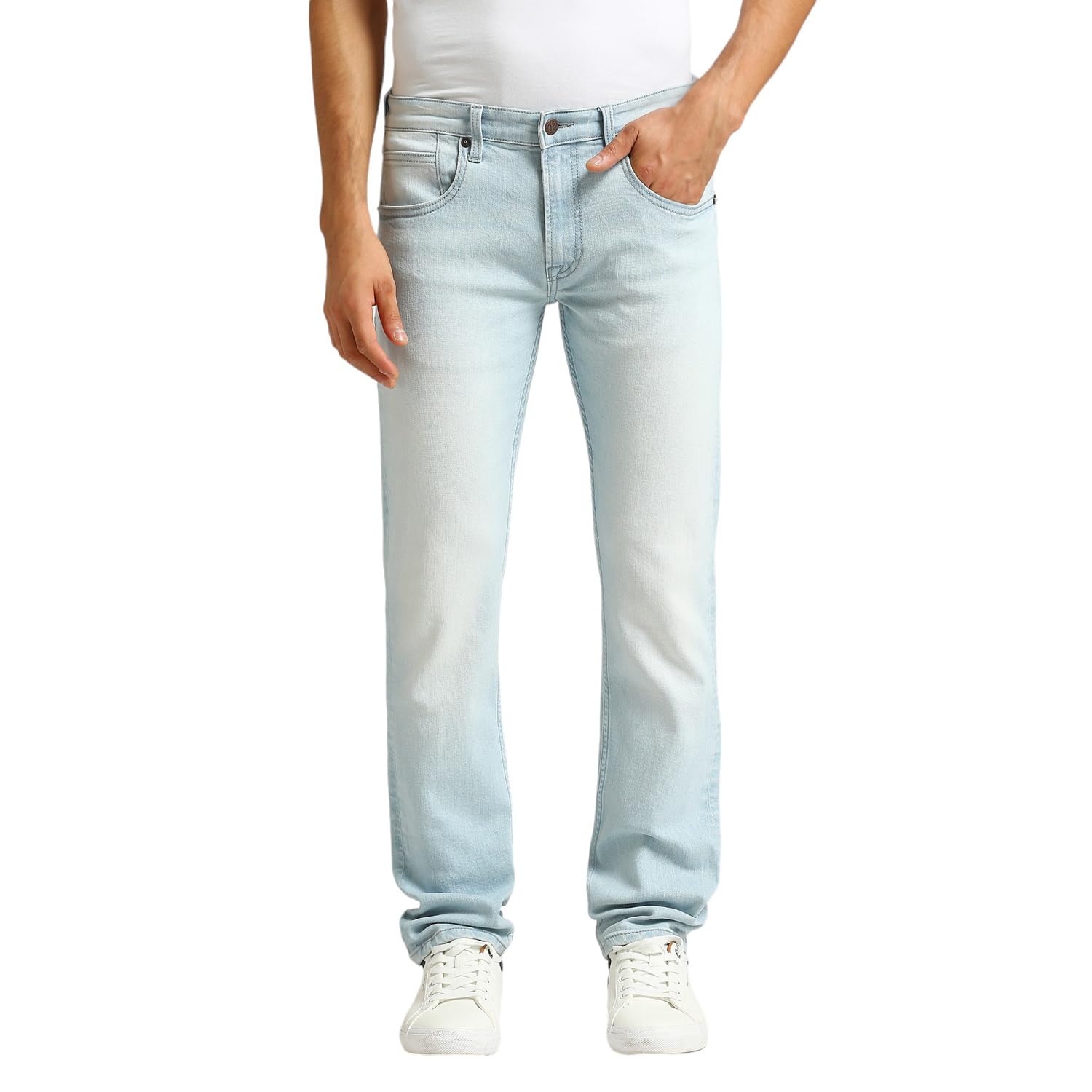 Pepe Jeans MenS Slim Jeans (Pm207826Q053_Light Wash Indigo Blue