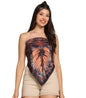 Greciilooks WomenS Crepe Silk Square Scarf