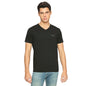 Black V Neck Short Sleeve T-Shirt