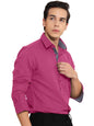 Pinkmint Men Shirt l Cotton Mens Shirt l Long Sleeve Shirt l Formal l Casual Regular Fit Shirt