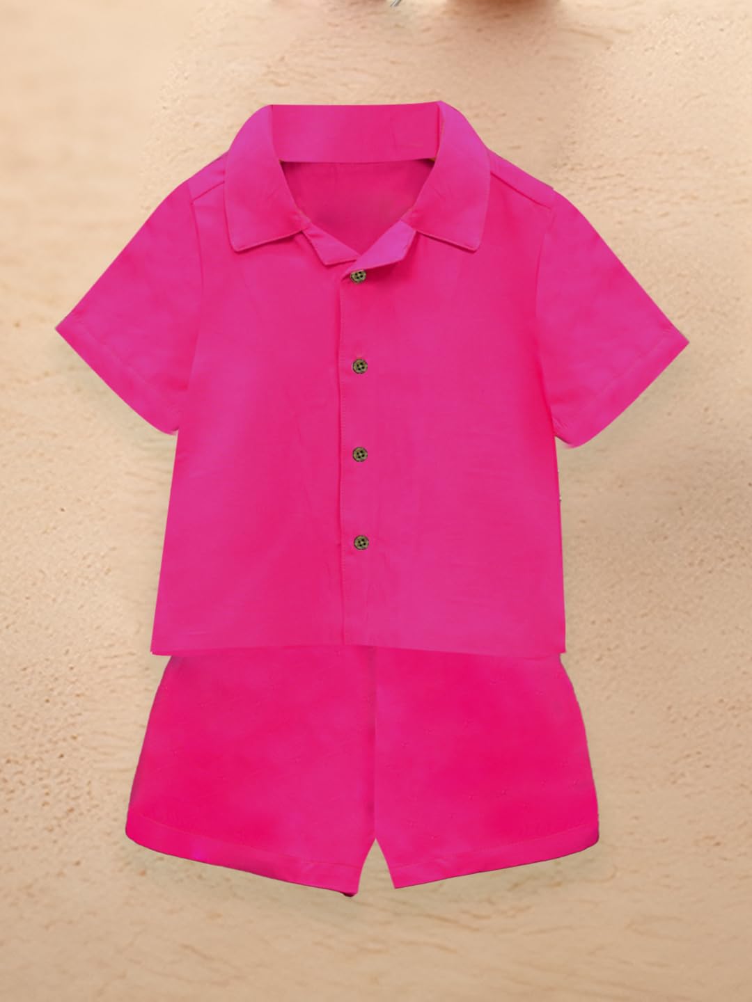 A.T.U.N. (ALL THINGS UBER NICE) Boys Solid Two Piece Set | Co-Ord Set for Boys