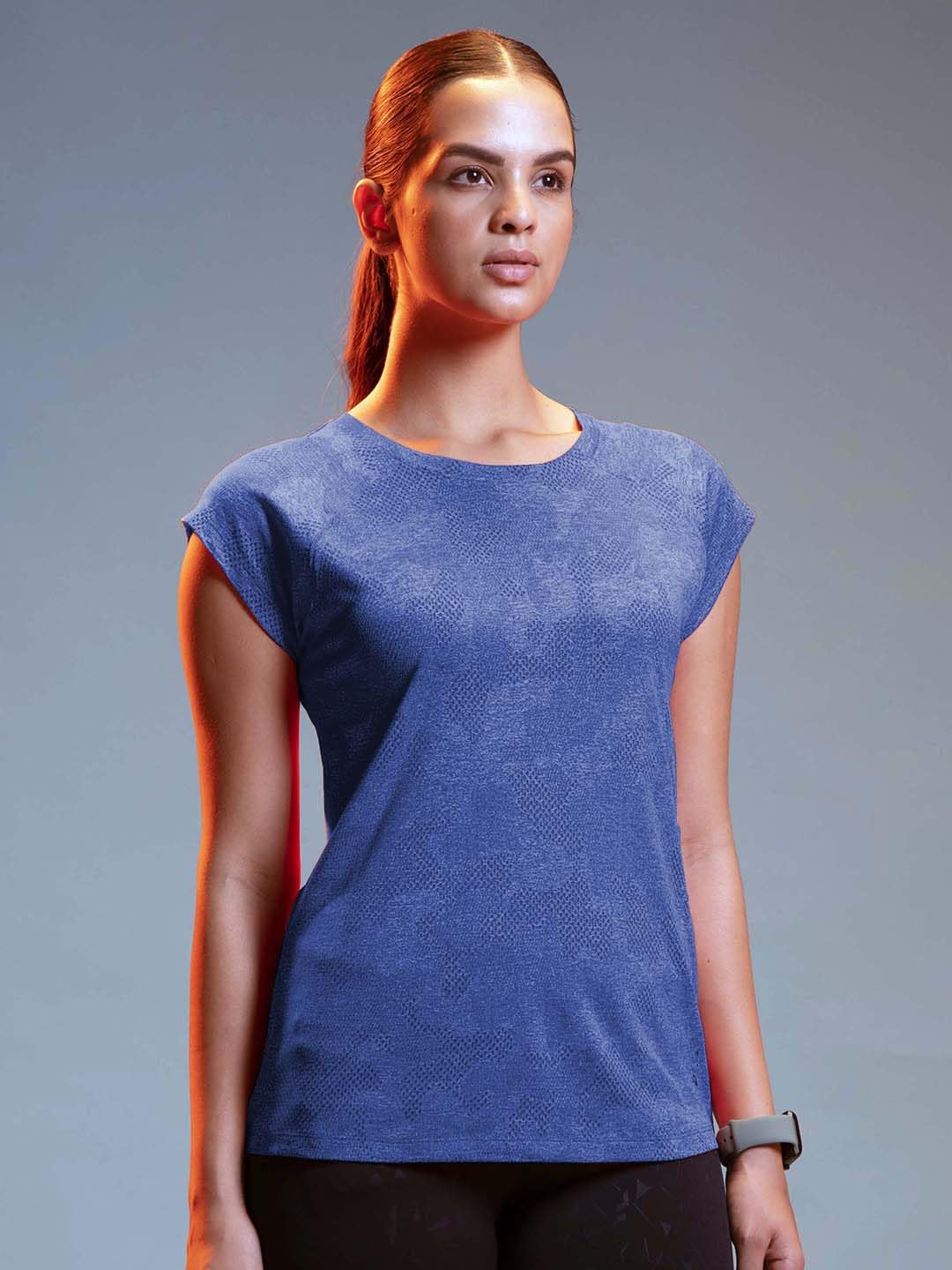 Lyra WomenS Rapid Dry Short Sleeve Breathable And Flexible Fit Active Top