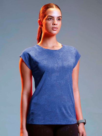 Lyra WomenS Rapid Dry Short Sleeve Breathable And Flexible Fit Active Top