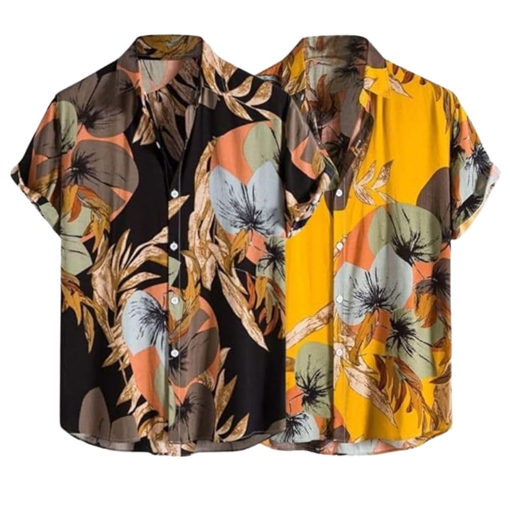 Leriya Fashion Shirt For Men | Mens Casual | Man Stylish | Printed | MenS Regular Fit | Formal | ManS Solid Slim Fit | Short S