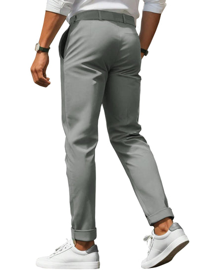 Noble Monk Formal Pants For Men | Stylish Regular Fit MenS Wear Trousers For Office Or Party | Solid Formal Regular Fit Trouser