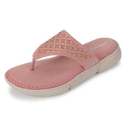 Ortho Joy Doctor Fancy Slipper For Women || Orthopedic WomenS Fancy Sandal For Women