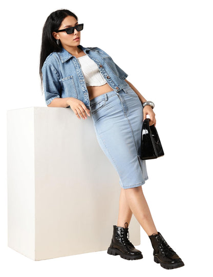 Inkd Cotton Western Skirt