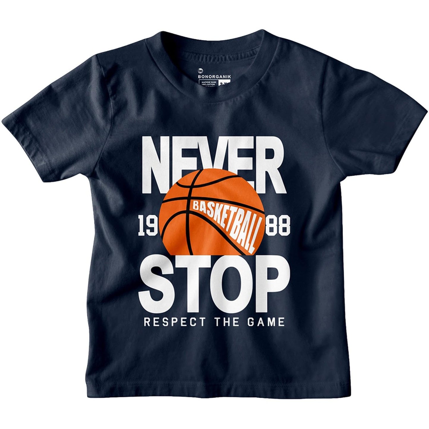 Bon Organik Boys Regular Fit T-Shirt (BON15059_Multi