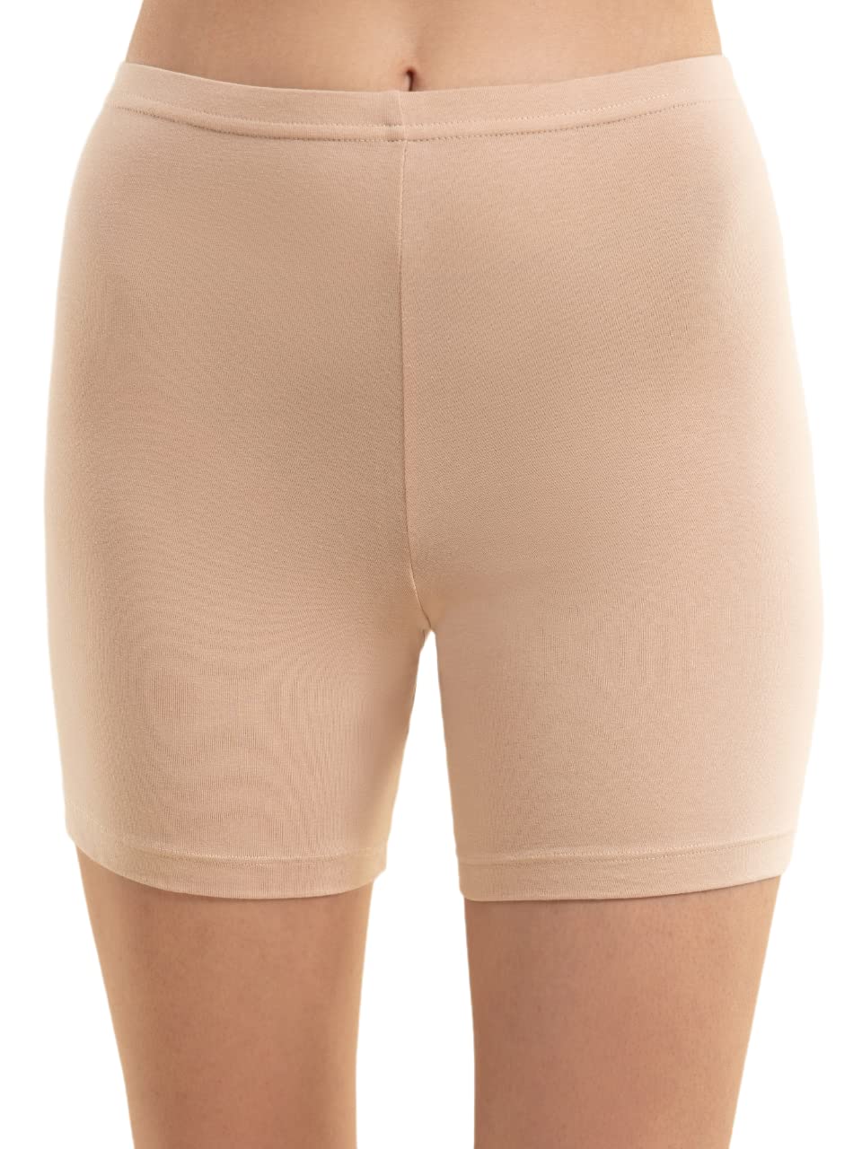 Nykd (Nyp083 Cotton Stretchable Cycling Shorts For Women | High Waist Shorties With Full Coverage & Concealed Waistband | Ideal