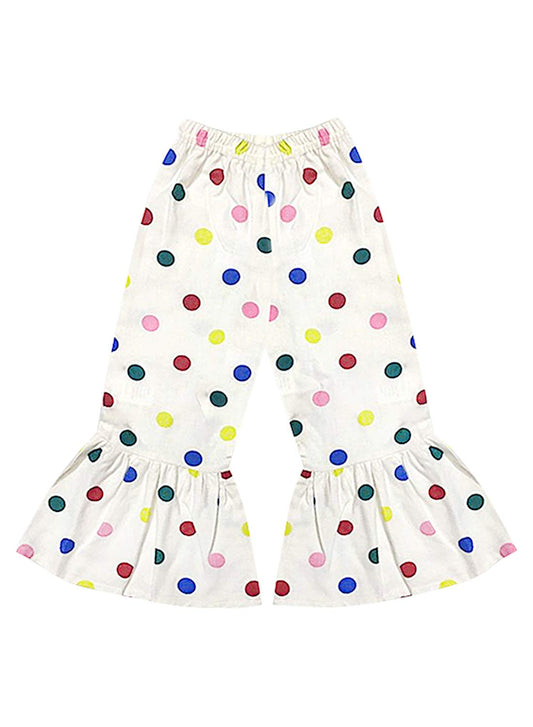 A.T.U.N. (ALL THINGS UBER NICE) Girls High Rise Regular Elasticated Waistband Casual Ruffle Pants